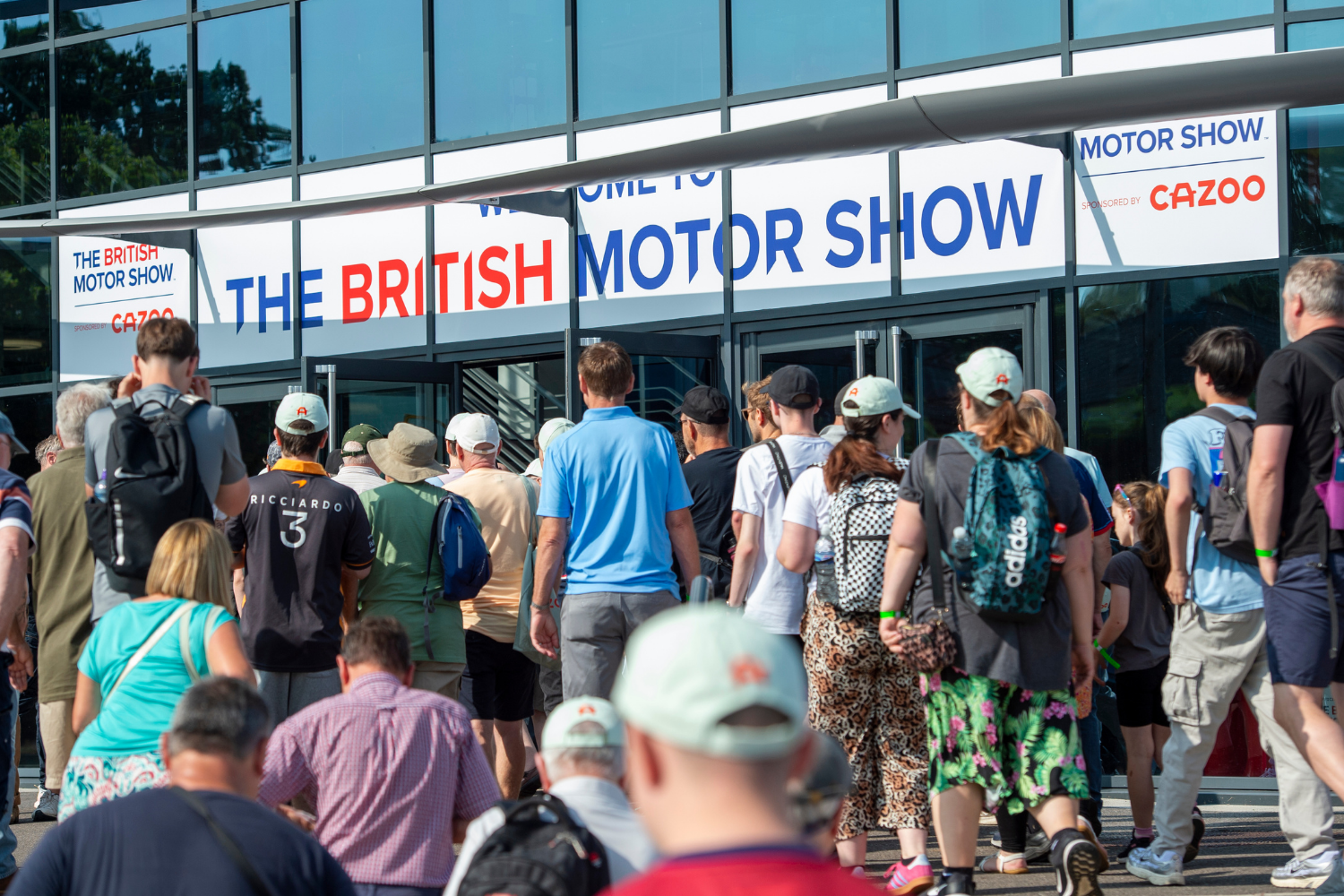 The British Motor Show Entrance